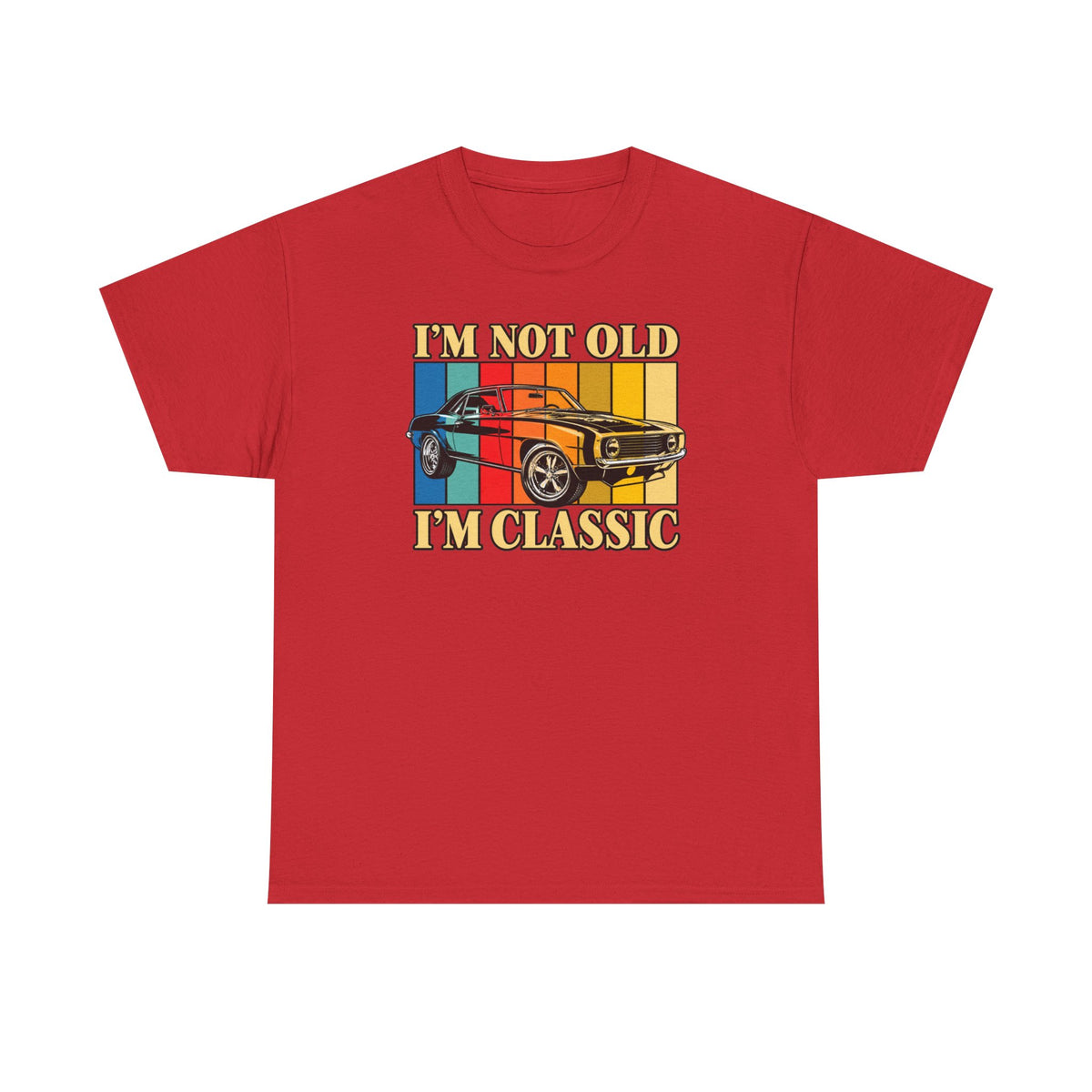 I'm Not Old I'm Classic Tee | Vintage Car Retro Sunset Graphic