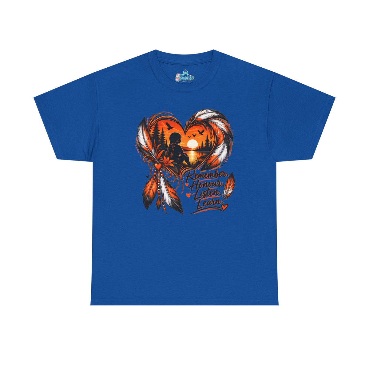 Heart Dreamcatcher Graphic Tee | Remember Honor Listen Learn