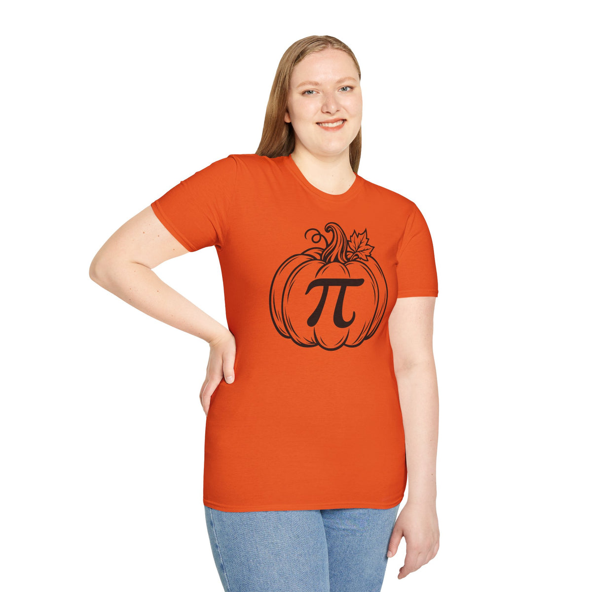 Pumpkin Pi Shirt | Funny Fall Math T-Shirt | Unisex Autumn Tee