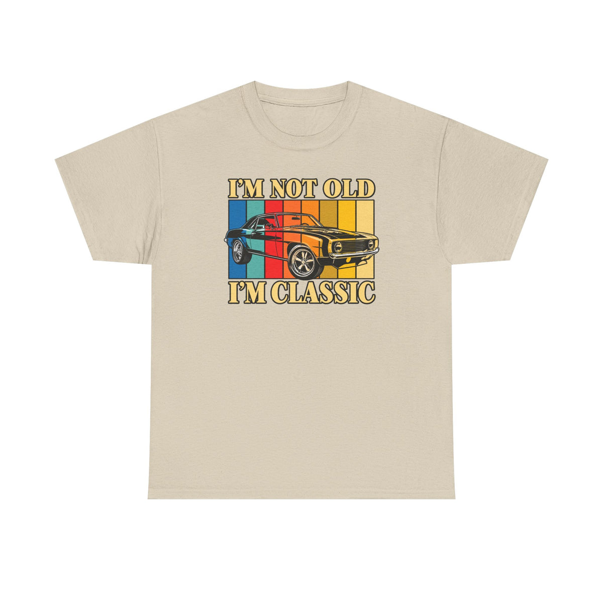 I'm Not Old I'm Classic Tee | Vintage Car Retro Sunset Graphic