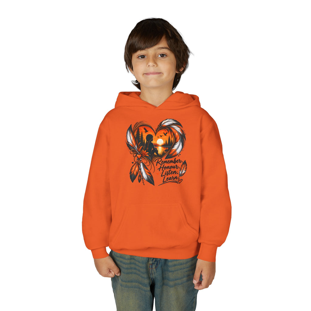 Youth Heavy Blend Hooded Sweatshirt