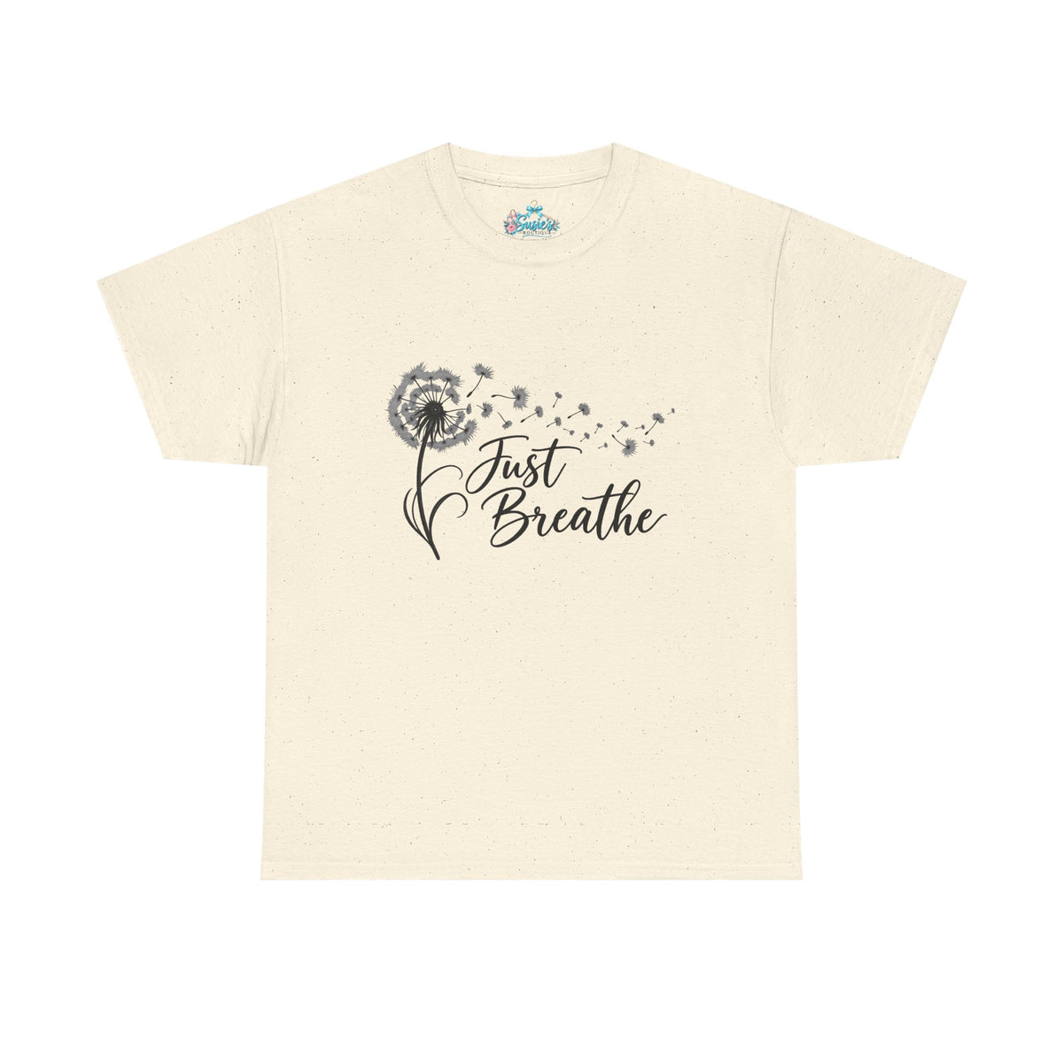 Just Breathe Dandelion Tee | Relaxation Inspirational Shirt