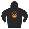 Spooky Jack-O'-Lantern Face Hoodie | Halloween Pumpkin Scary Scream