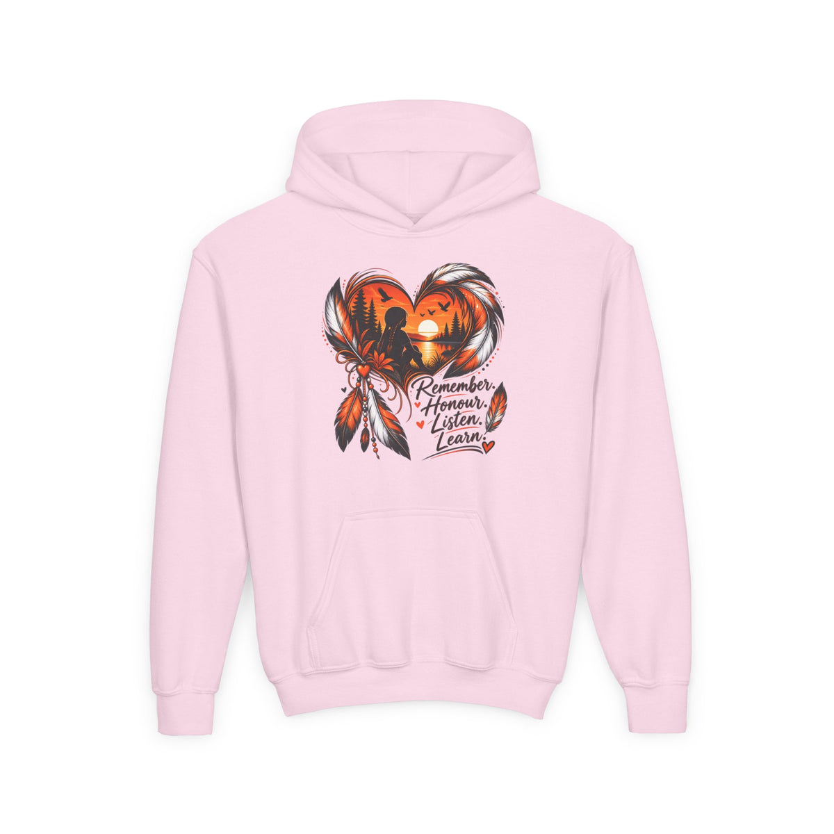 Youth Heavy Blend Hooded Sweatshirt