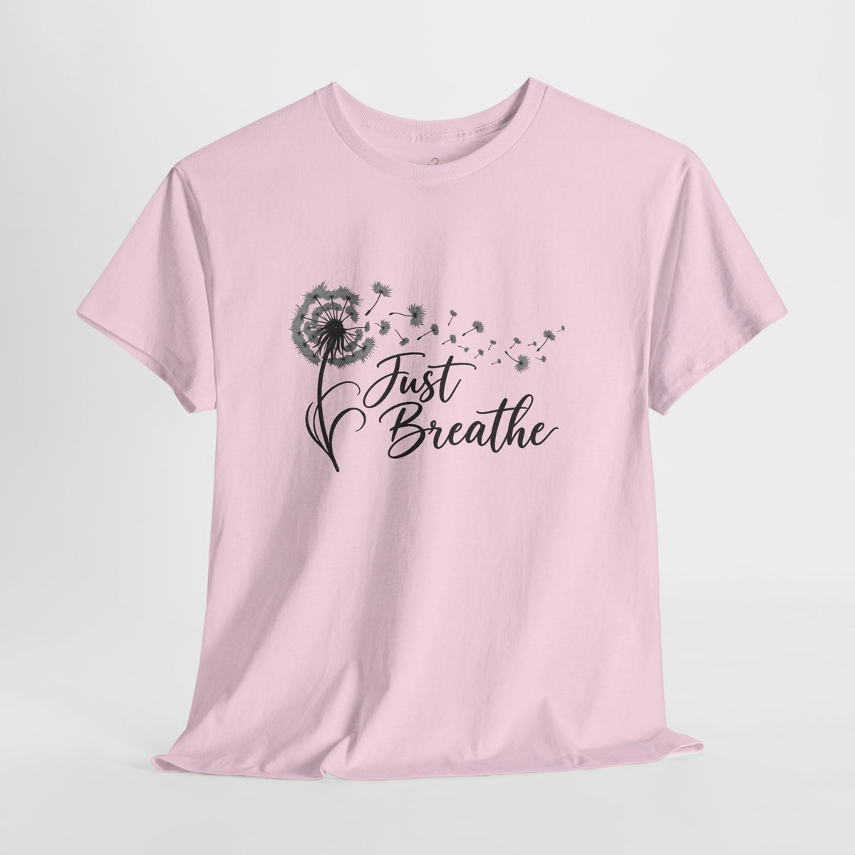 Just Breathe Dandelion Tee | Relaxation Inspirational Shirt