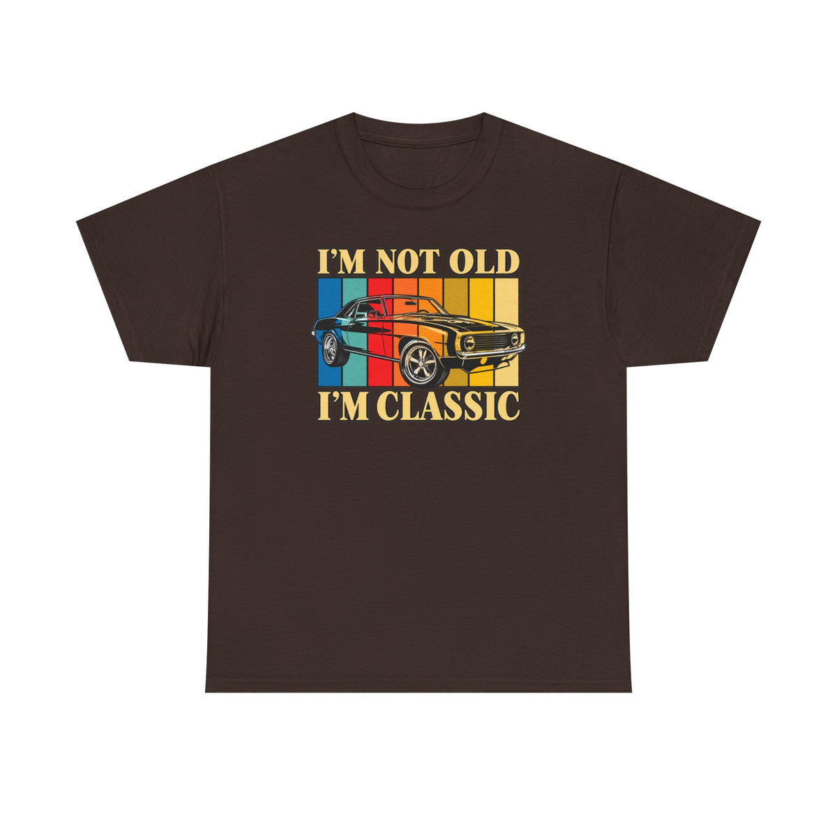 I'm Not Old I'm Classic Tee | Vintage Car Retro Sunset Graphic
