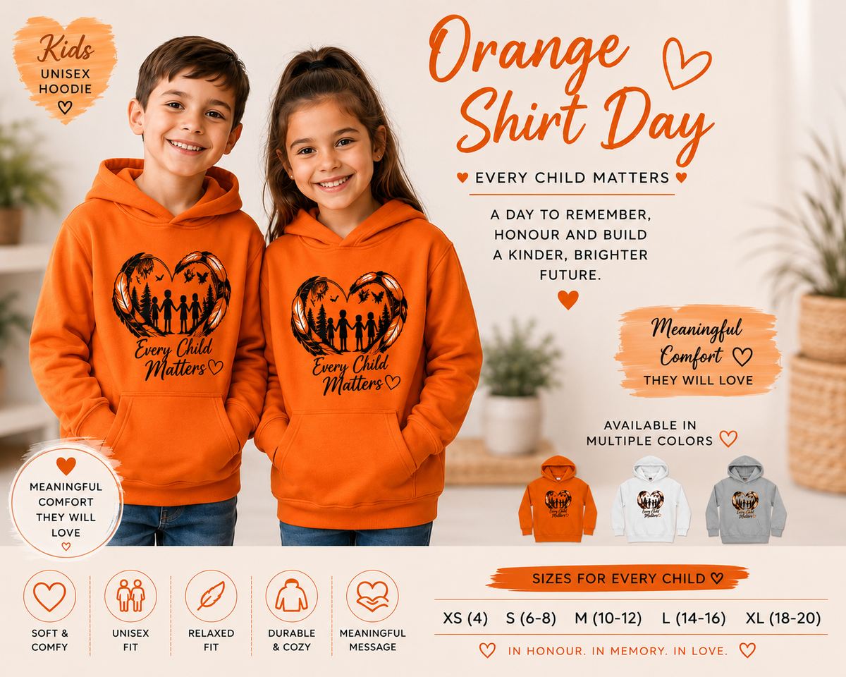 Youth Heavy Blend Hooded Sweatshirt