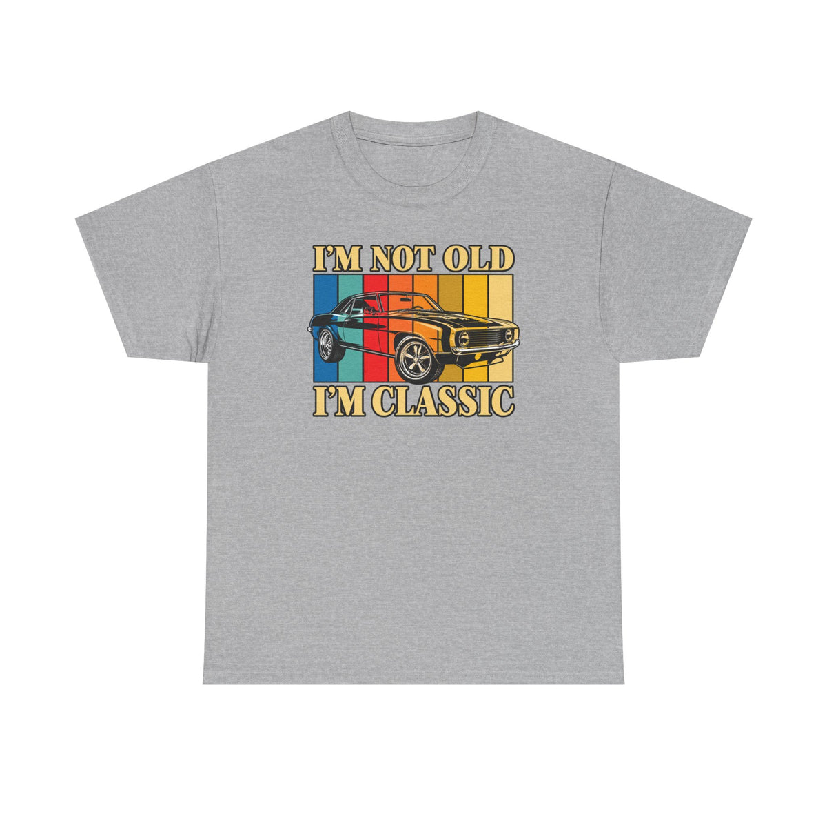I'm Not Old I'm Classic Tee | Vintage Car Retro Sunset Graphic