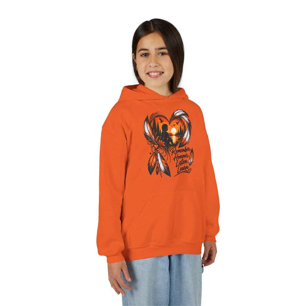 Youth Heavy Blend Hooded Sweatshirt