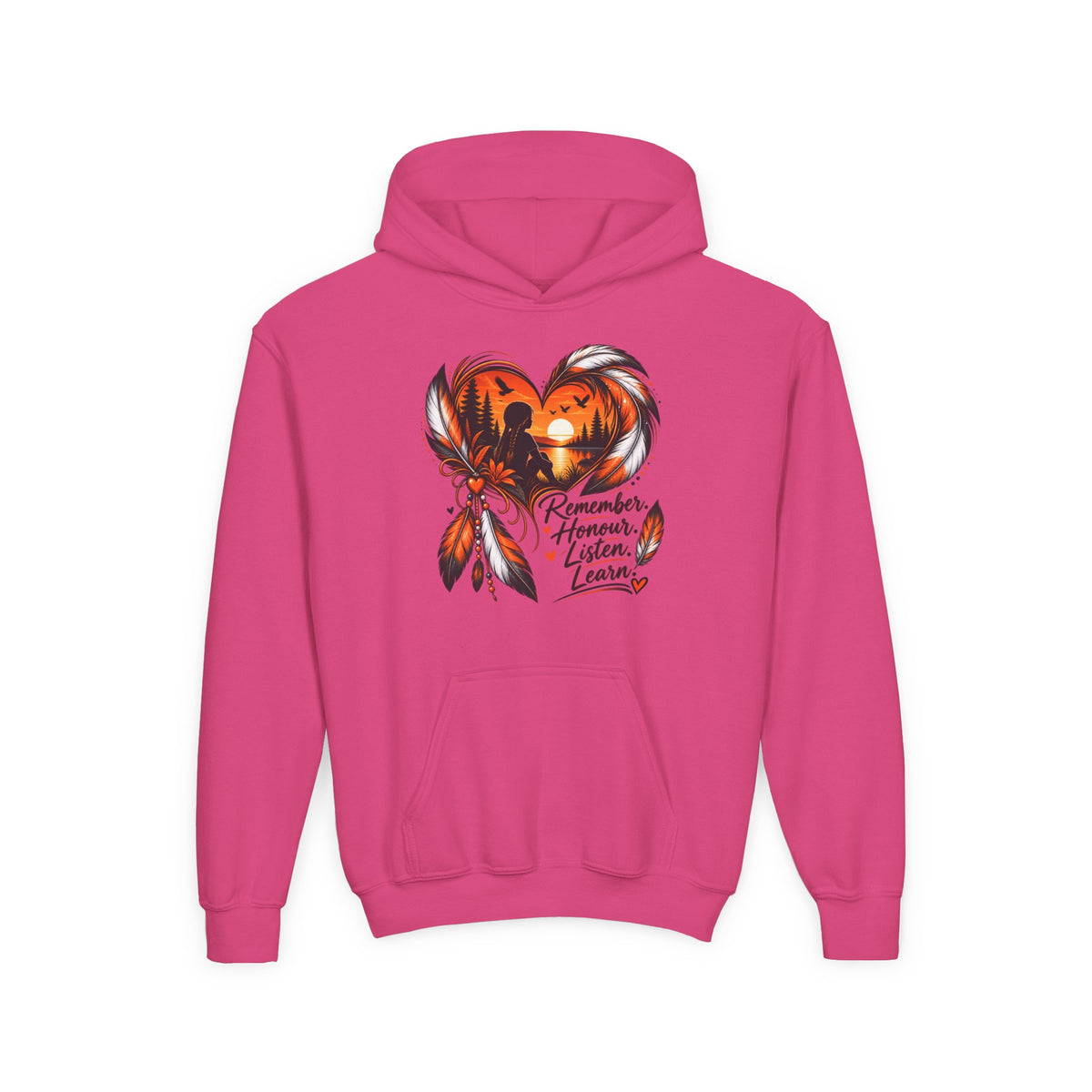 Youth Heavy Blend Hooded Sweatshirt