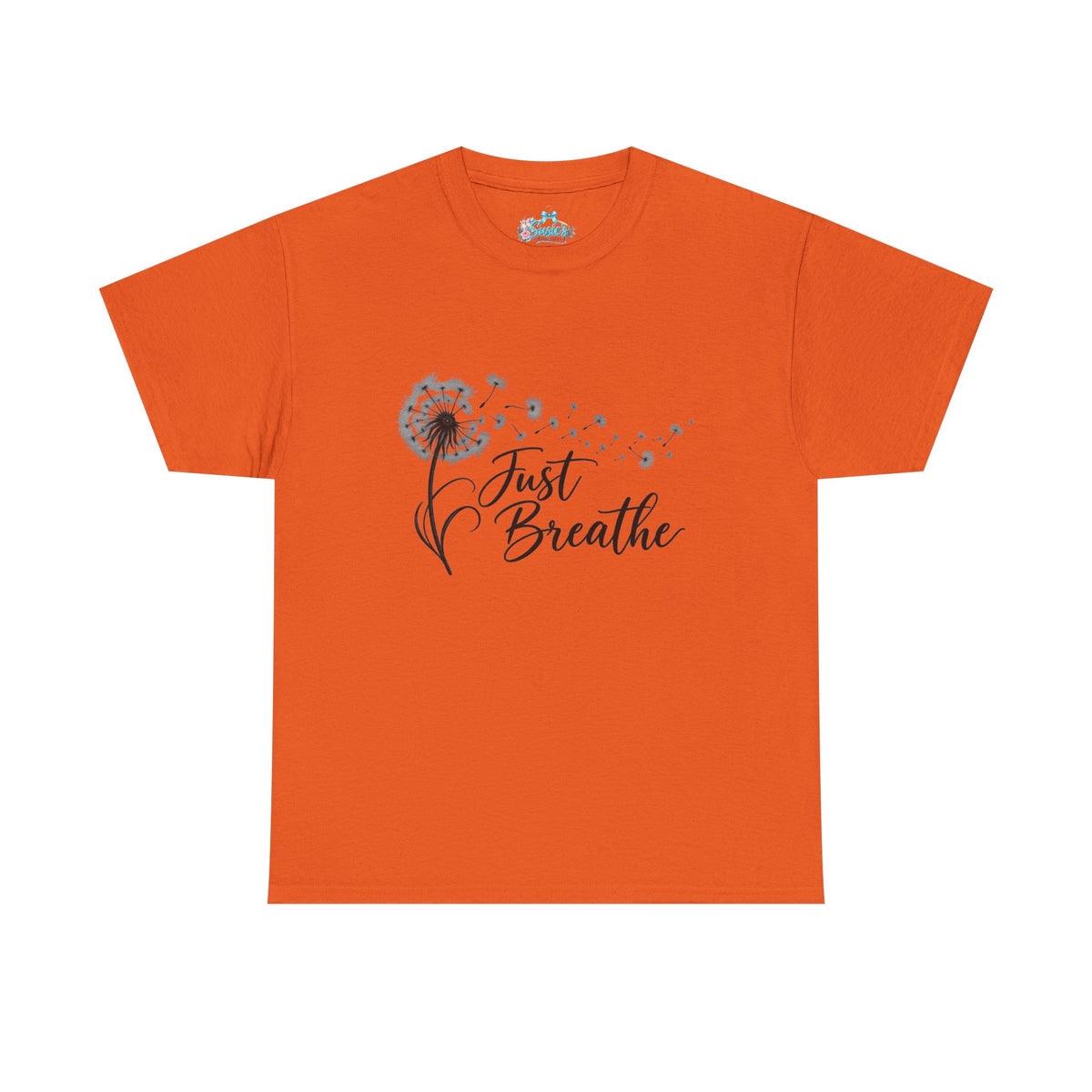 Just Breathe Dandelion Tee | Relaxation Inspirational Shirt