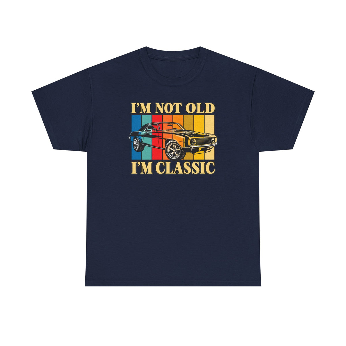 I'm Not Old I'm Classic Tee | Vintage Car Retro Sunset Graphic